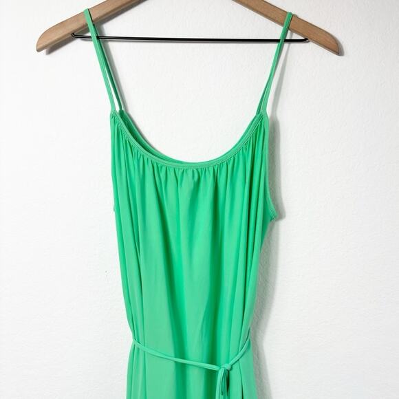 SWEATY BETTY EXPLORER STRAPPY STRETCHY GREEN WOMEN DRESS SIZE 6 NEW WITHOUT TAG - Picture 4 of 9